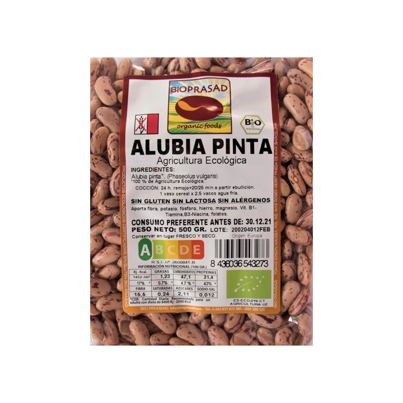 ALUBIA PINTA 500 GR.