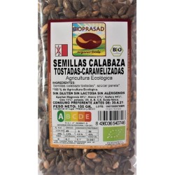 SEMILLAS DE CALABAZA CARAMELIZADAS 100 GR.