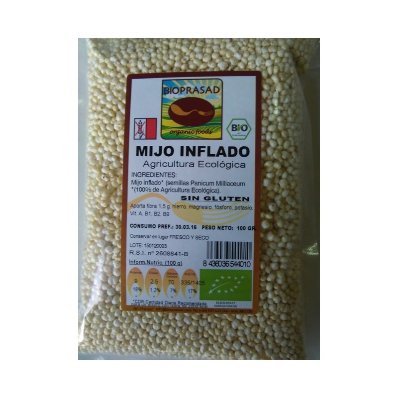 AMARANTO INFLADO  100 GR.